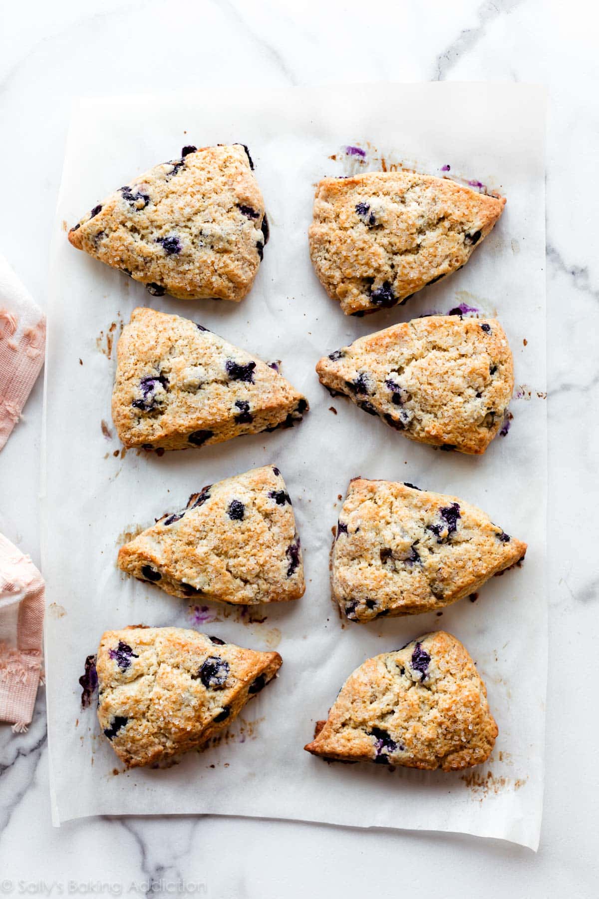 Blueberry scones