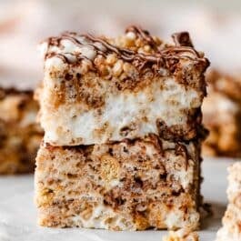 s'mores rice krispie treats.