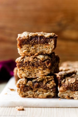 homemade fig bars