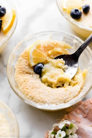 lemon pudding cakes