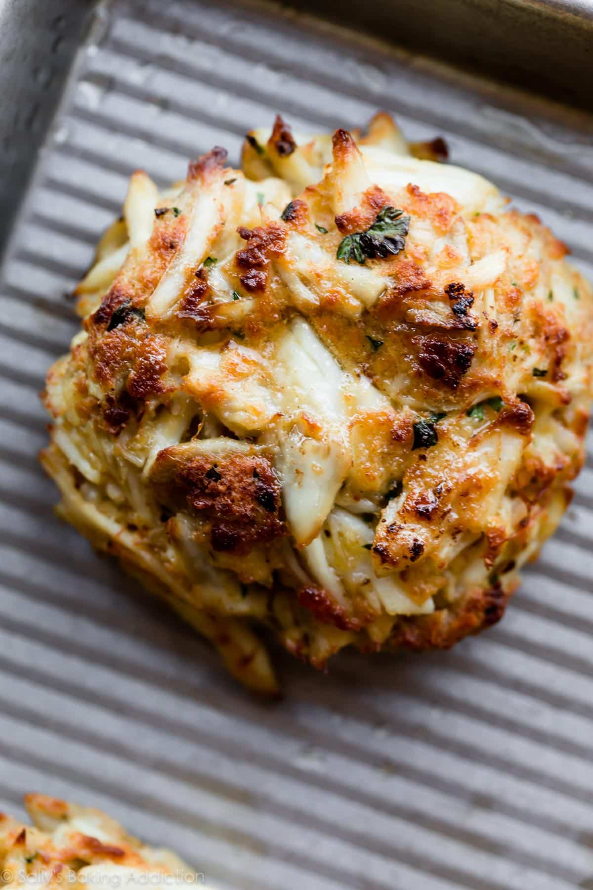 Maryland crab cake