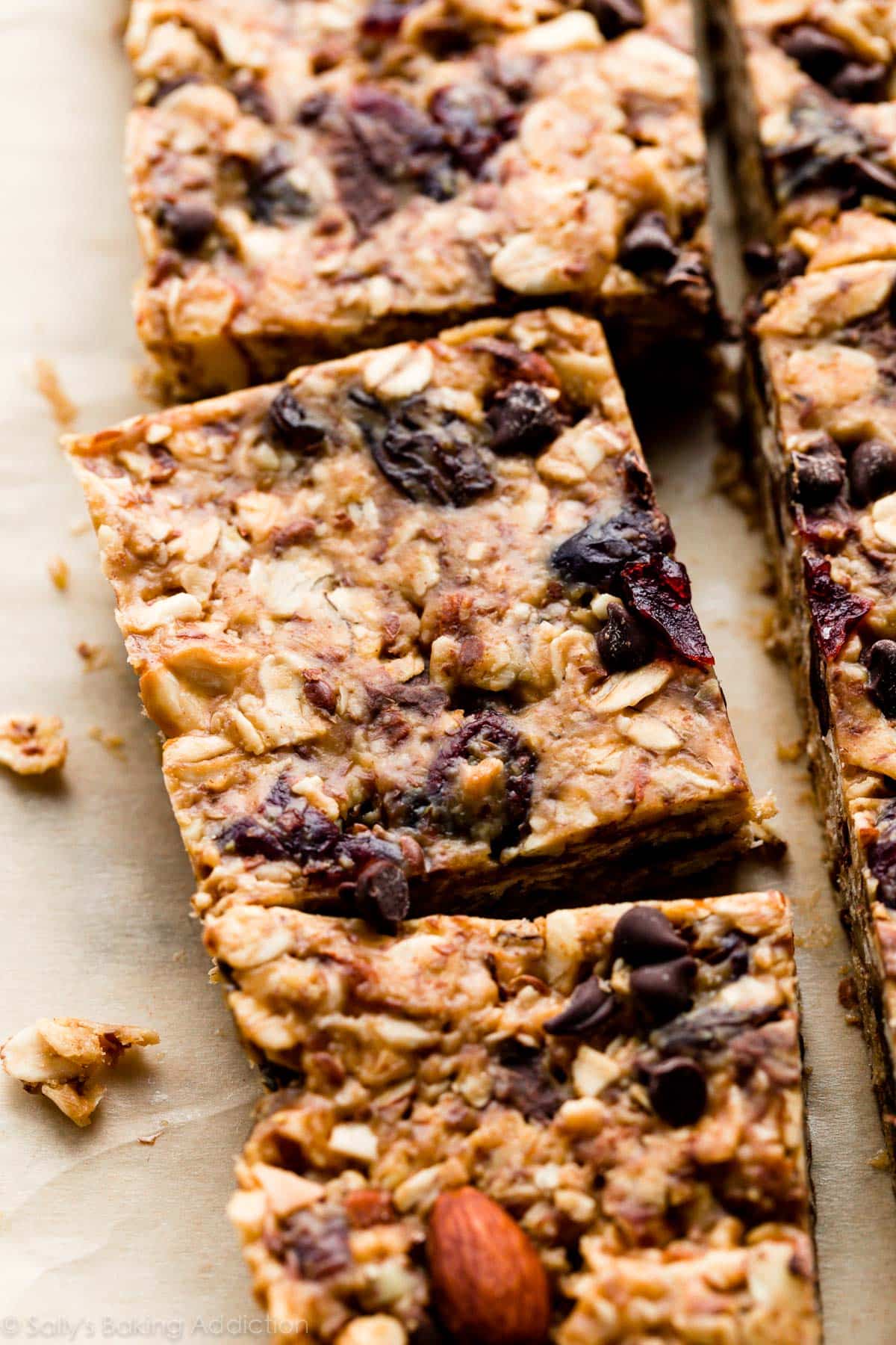 healthy peanut butter granola bars