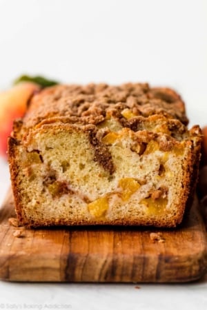 peach quick bread