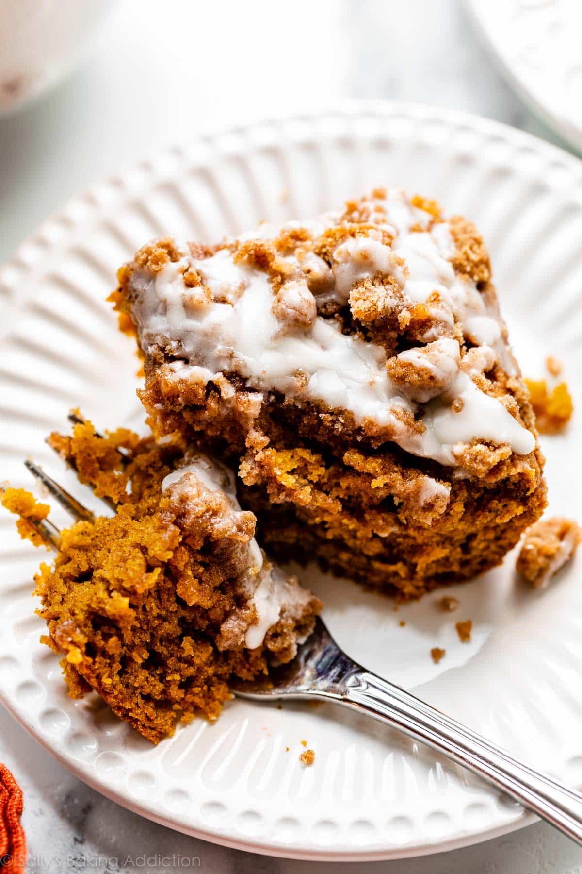 pumpkin crumb coffee cake